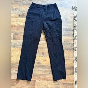 H&M navy blue dressy pants